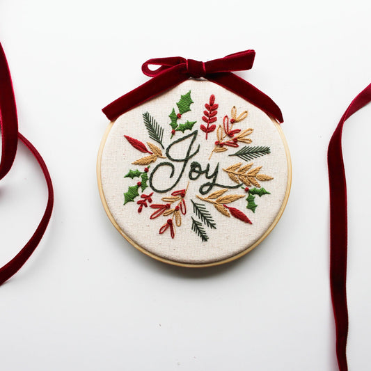 Christmas Embroidery Decoration Workshop 11th November