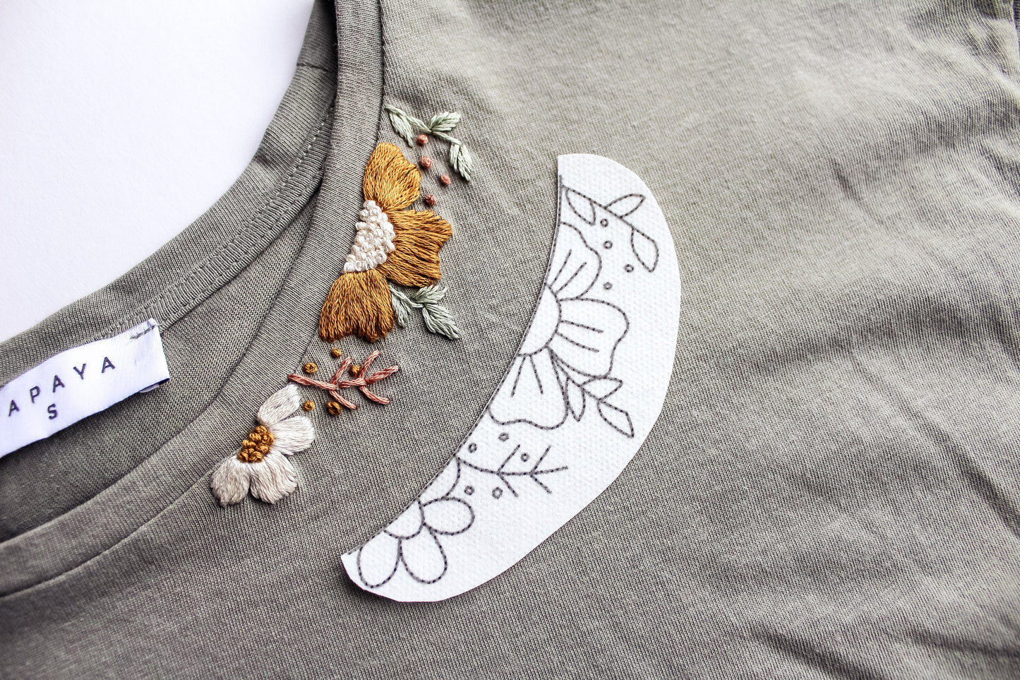 Floral Stick & Stitch Embroidery Patches | 13 Designs