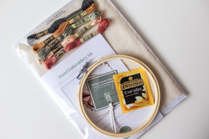 Butterfly Hand Embroidery Kit | Beginner-Friendly DIY Craft