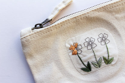 Floral Stick & Stitch Embroidery Patches | 13 Designs