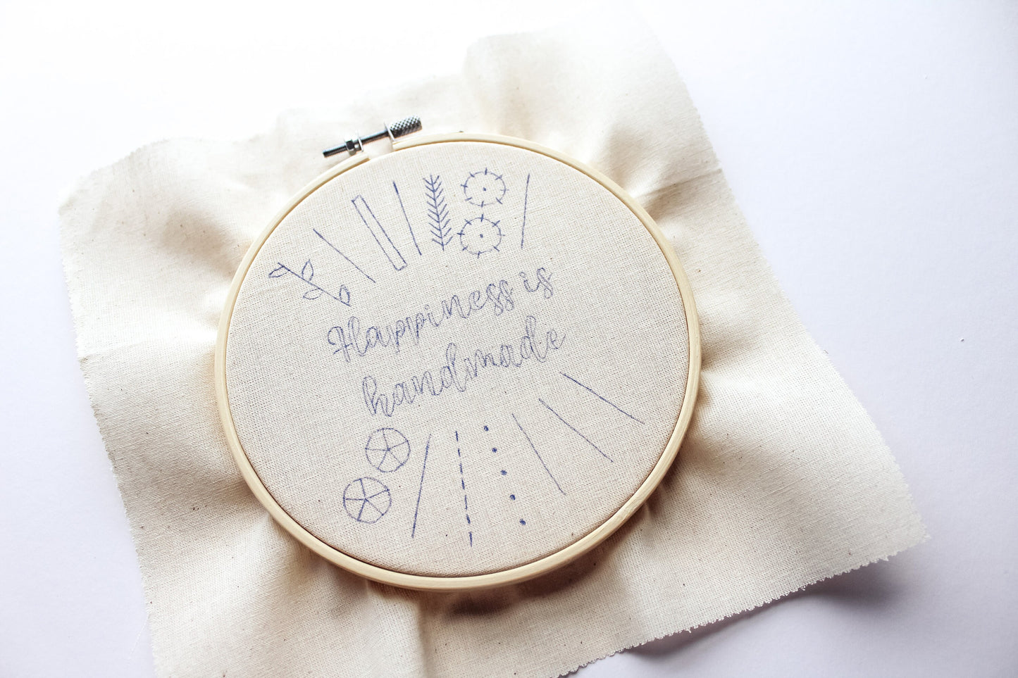 Beginner Hand Embroidery Kit | Learn 14 Stitches | DIY Craft