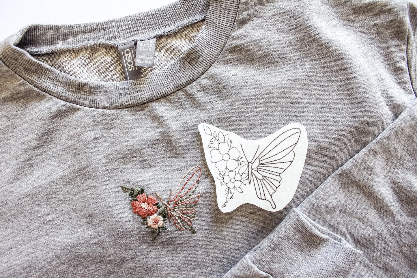 Insect Stick & Stitch Embroidery Patches | 14 Designs
