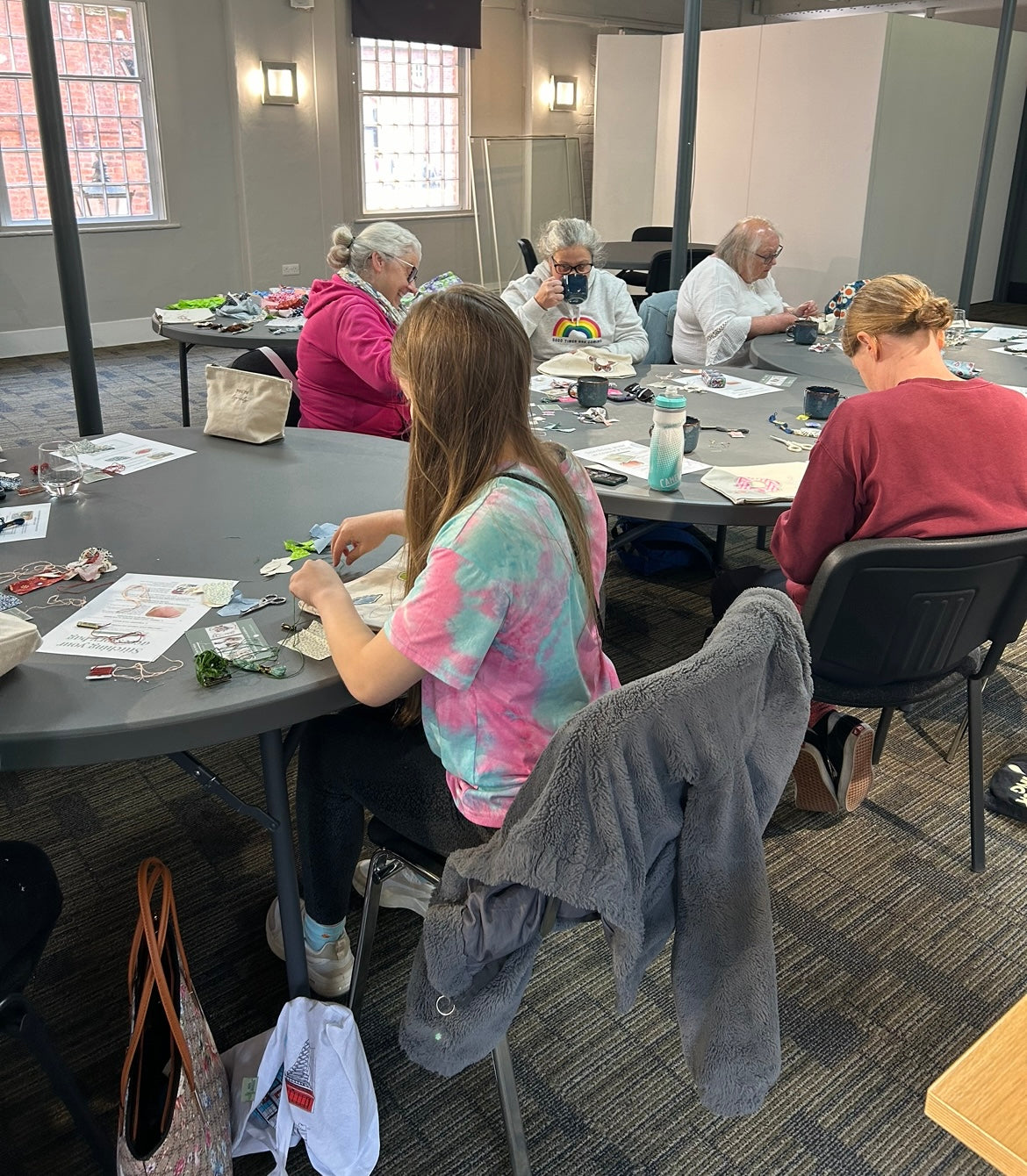 Hand Embroidery Bookmark Workshop - Glossop
