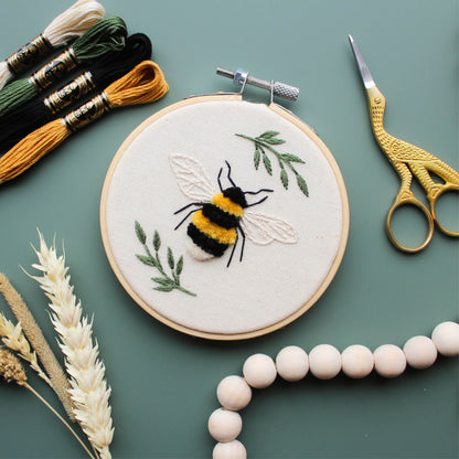 The Fluffy Bee Embroidery Workshop