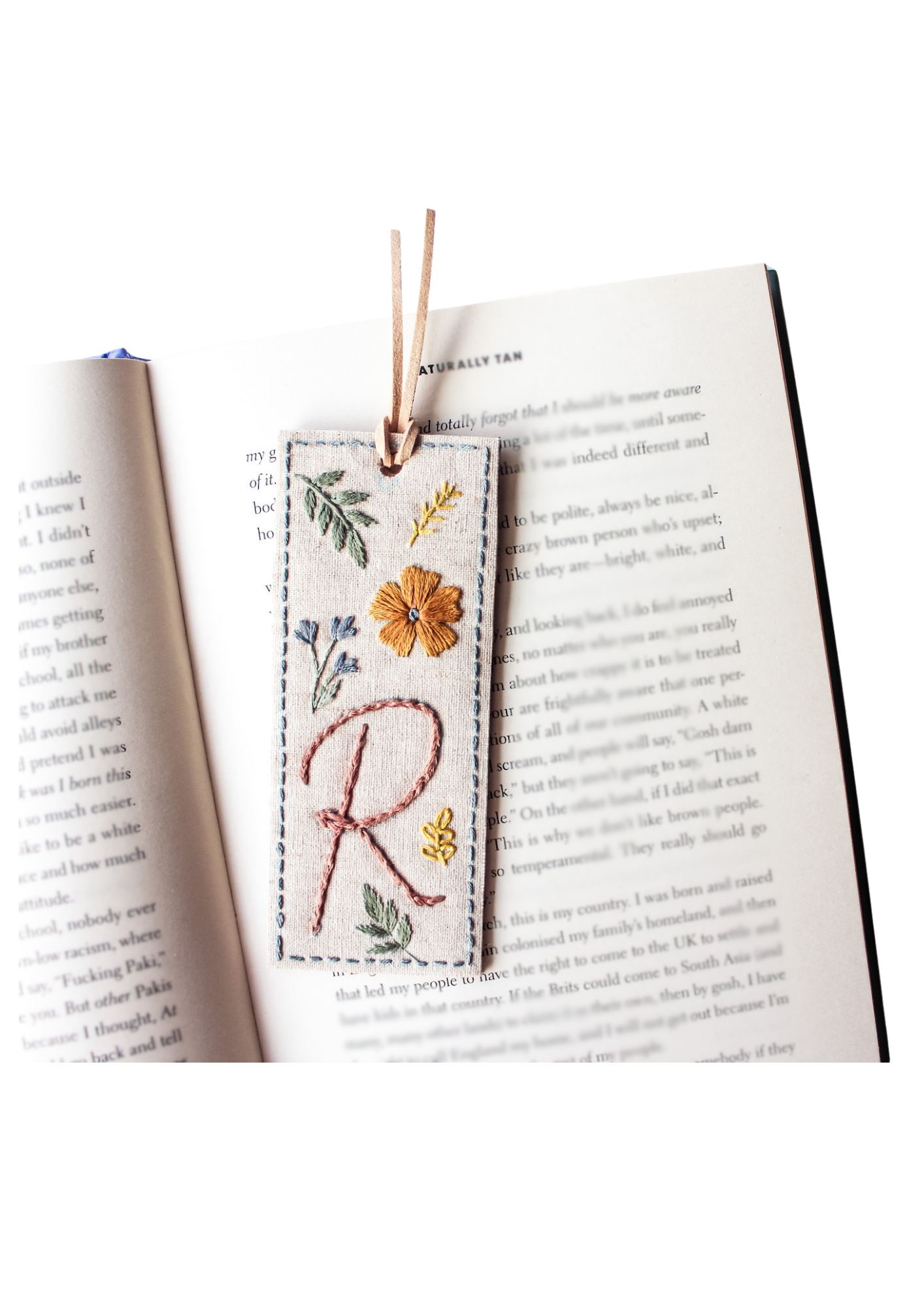 PDF Download Personalised Bookmark Embroidery Pattern