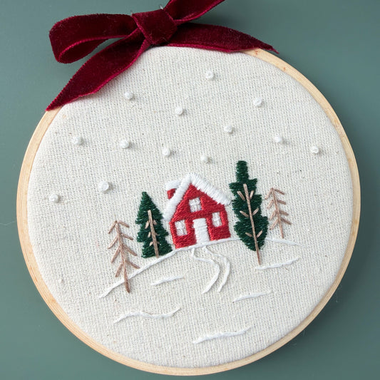 Christmas Embroidery Decoration Workshop 5th December