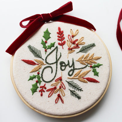 Christmas Embroidery Decoration Workshop 14th November