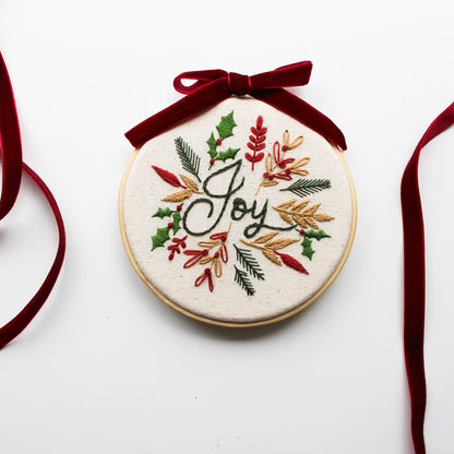 Christmas Embroidery Decoration Workshop 14th November