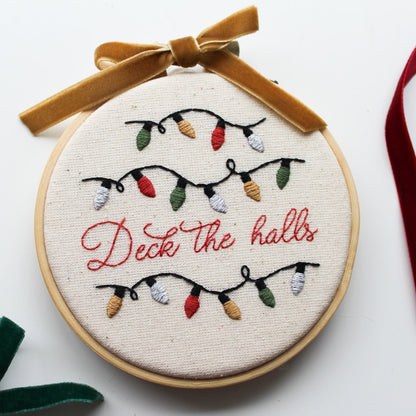 Christmas Embroidery Decoration Workshop 2nd December