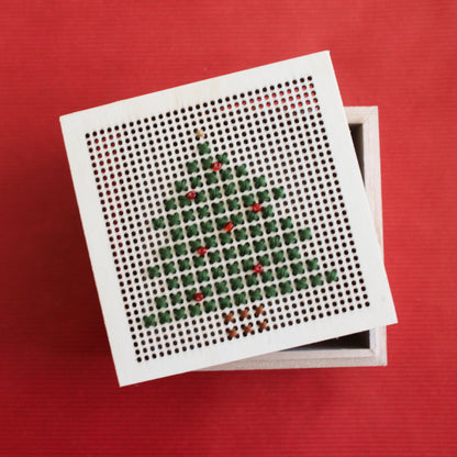 Kids' Workshop - Christmas Cross Stitch Trinket Box 7th November