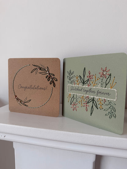 PDF Download Celebration Cards Embroidery Pattern