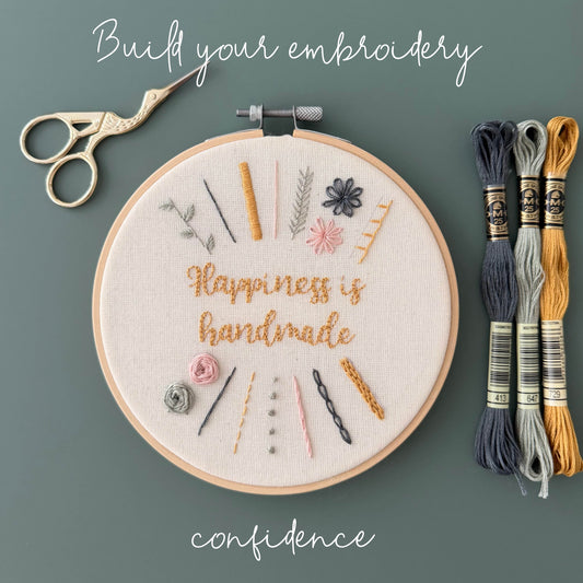 Embroidery Confidence Workshop 15th November