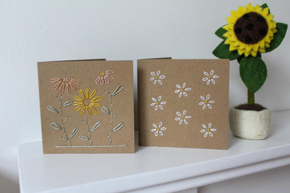 PDF Download Floral Cards Embroidery Pattern | Beginner-Friendly