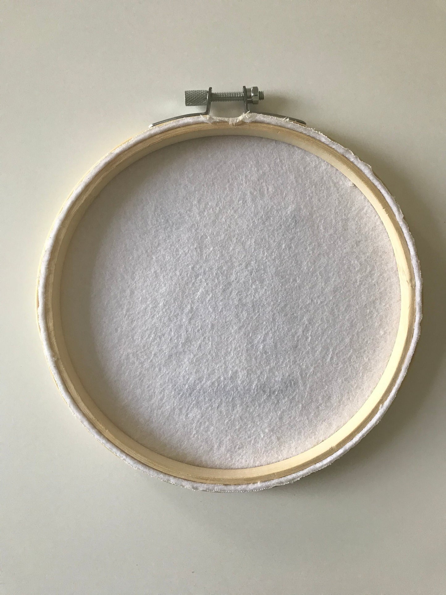 Personalised Floral Wreath Name Embroidery Hoop | Ready-Made