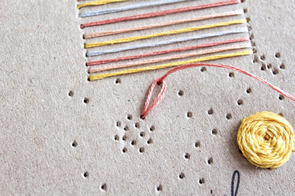 PDF Download  Birthday Cards Embroidery Pattern | Beginner-Friendly